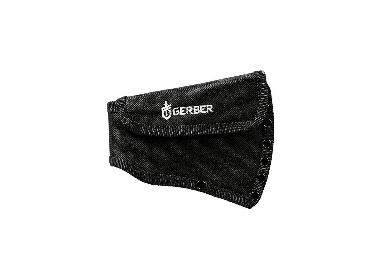 Grøn Gerber Gator Økse med stonewashed overflade og tekstureret greb