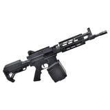 Golden Eagle LMG airsoftgevær med tromlemagasin