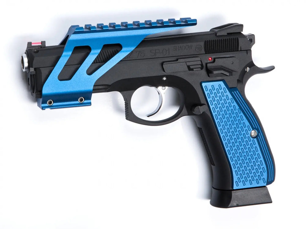 Grip, Shells, Blå, Alu, CZ, Sp Action Sport Games