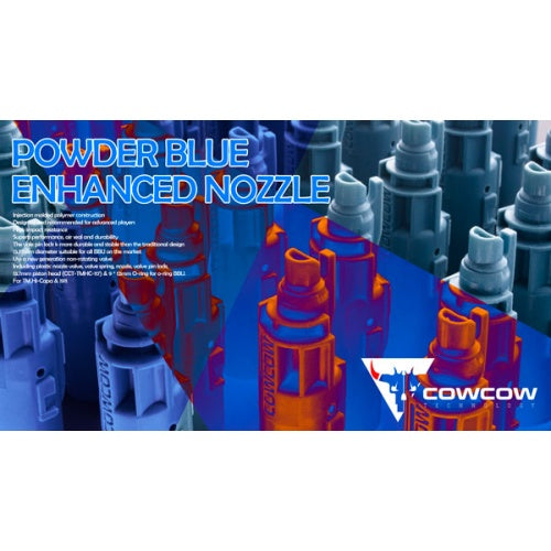 COWCOW Forstærket Nozzle Sæt, Hi-Capa/1911, Powder Blue – billede 2