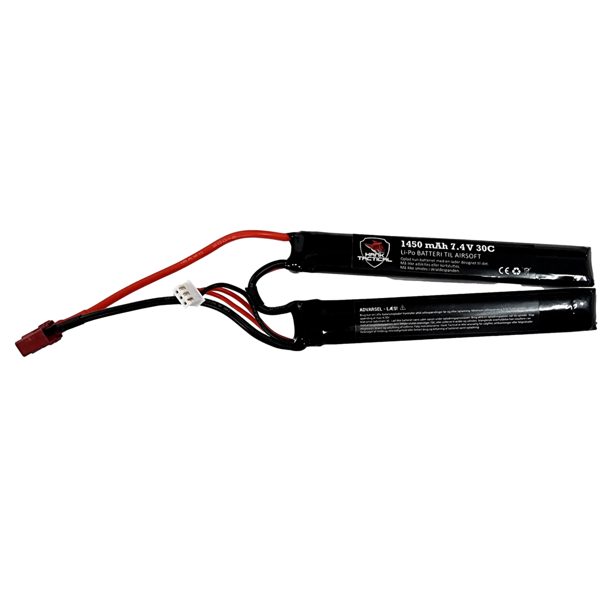 Hank Tactical, 7,4V LiPo, 1450 mAh, Crane, DEAN Hank Tactical