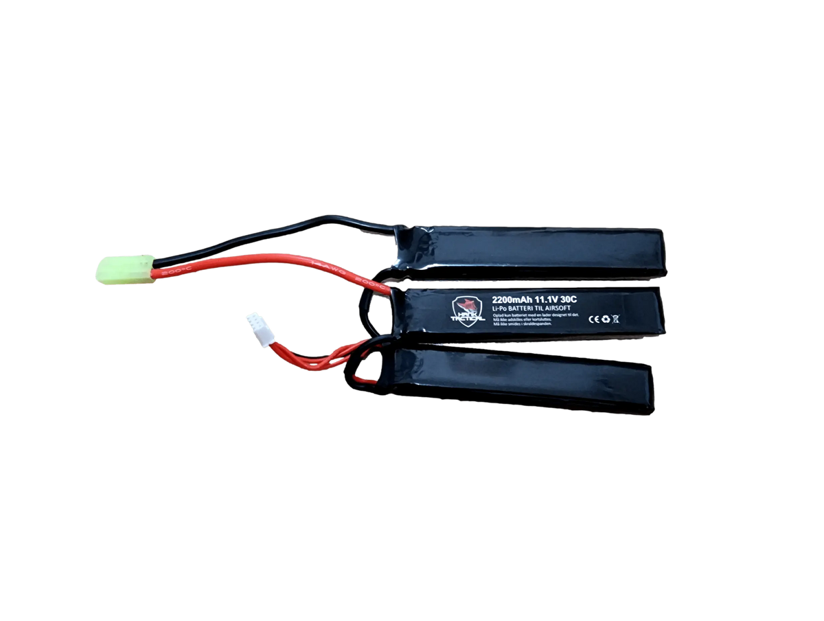 Hank Tactical, 11,1V LiPo, 2200 mAh, Crane Hank Tactical