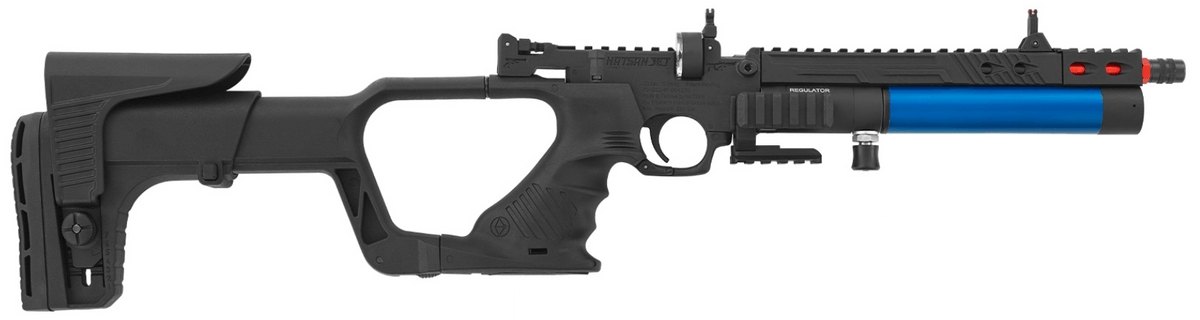 Hatsan Jet 1 RG Luftpistol PCP, 4,5 mm, Blå Hatsan