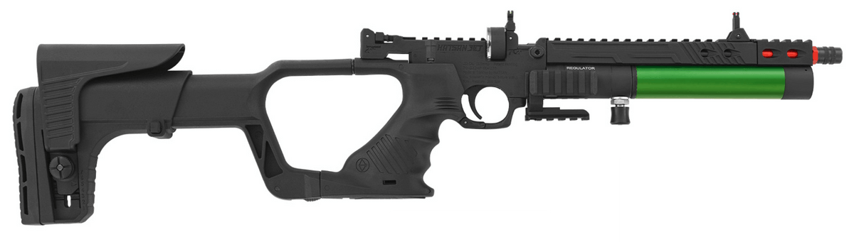 Hatsan Jet 1 RG Luftpistol PCP, 4,5 mm, Grøn Hatsan
