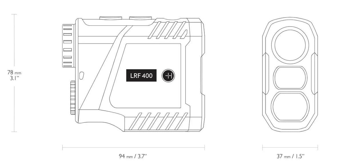 Hawke LRF Afstandsmåler, 400 m Hawke Sport Optics