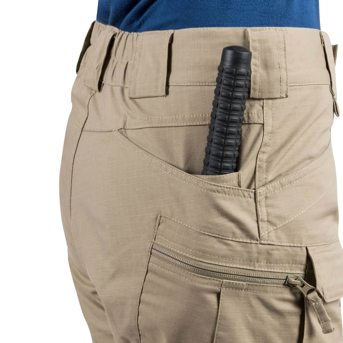 Helikon-Tex UTP Bukser, Kvinde Olive Drab, sidebillede af bukserne
