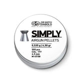 JSB Simply hagl 4,5mm (.177), 500 stk, fladhagl til træning.