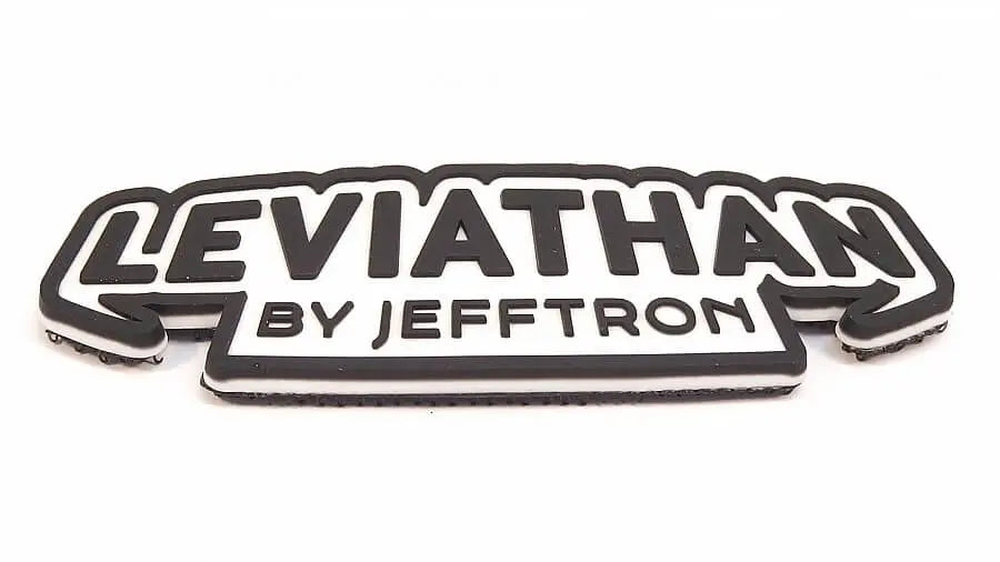 Jefftron Brand Patch, Sort/Hvid Jefftron