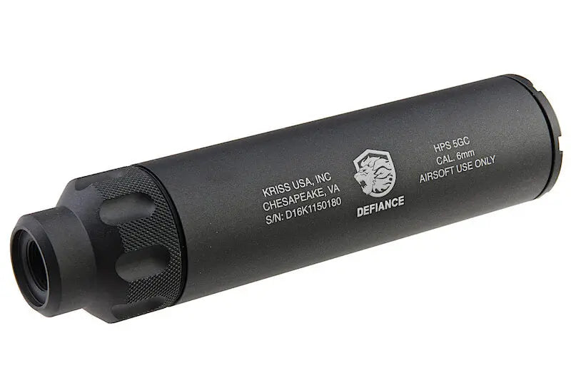 Krytac HPS 5GC Lyddæmper. PDW design, 14 mm CCW gevind