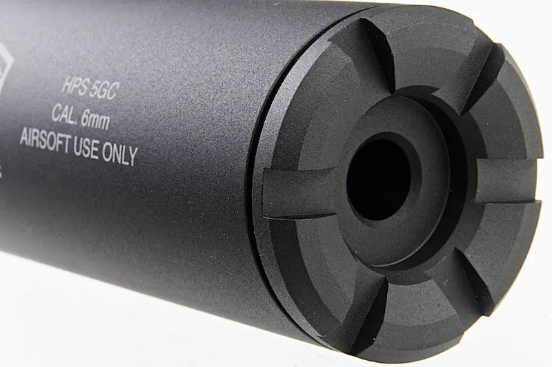 Krytac HPS 5GC Lyddæmper PDW design til airsoft med 14 mm CCW gevind