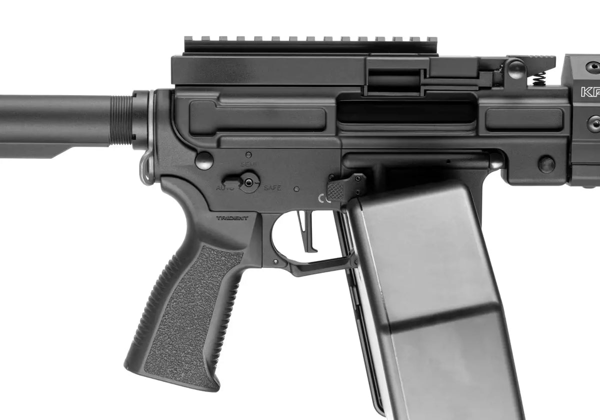 Krytac Trident LMG-M airsoftgevær fra siden