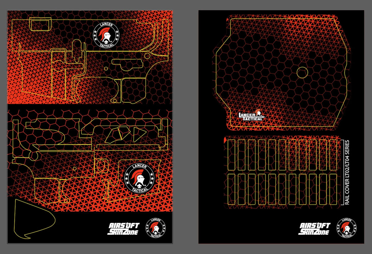 Lancer Tactical M4 Skin, Geometri Lancer Tactical
