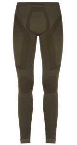 Militær herre leggings i merino uld med support