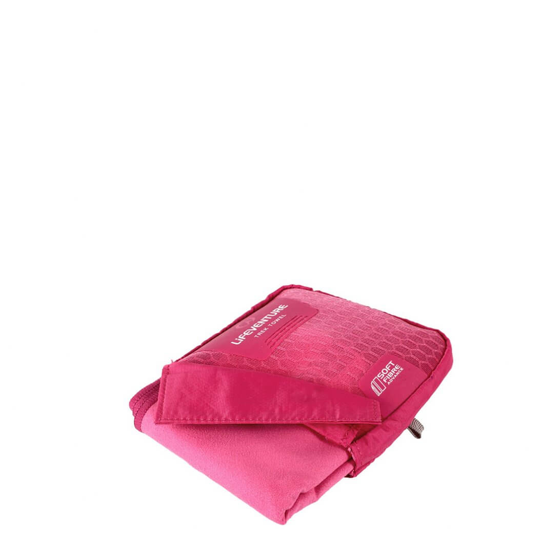 Lifeventure SoftFiber Advance Håndklæde, Pink Lifeventure