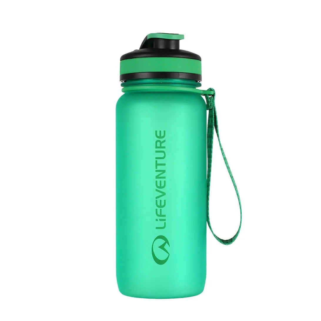 Lifeventure Tritan drikkedunk i grøn, 650 ml med flip-låg