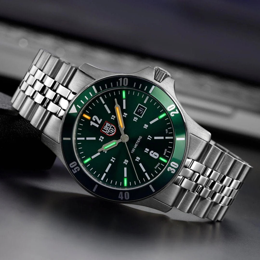 Luminox Nordic 0920 Quartz Stål, Grøn Luminox
