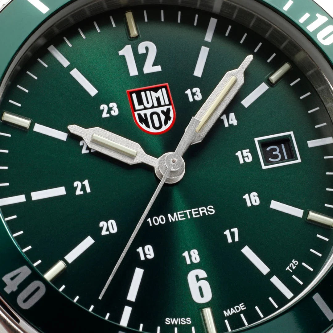 Luminox Nordic 0920 Quartz Stål, Grøn Luminox