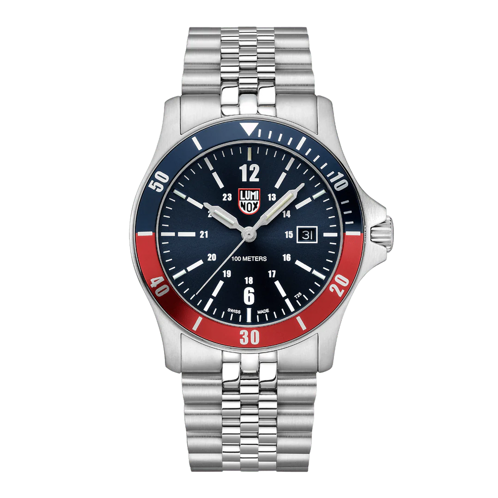 Luminox Nordic 0920 Quartz Stål, Pepsi Luminox