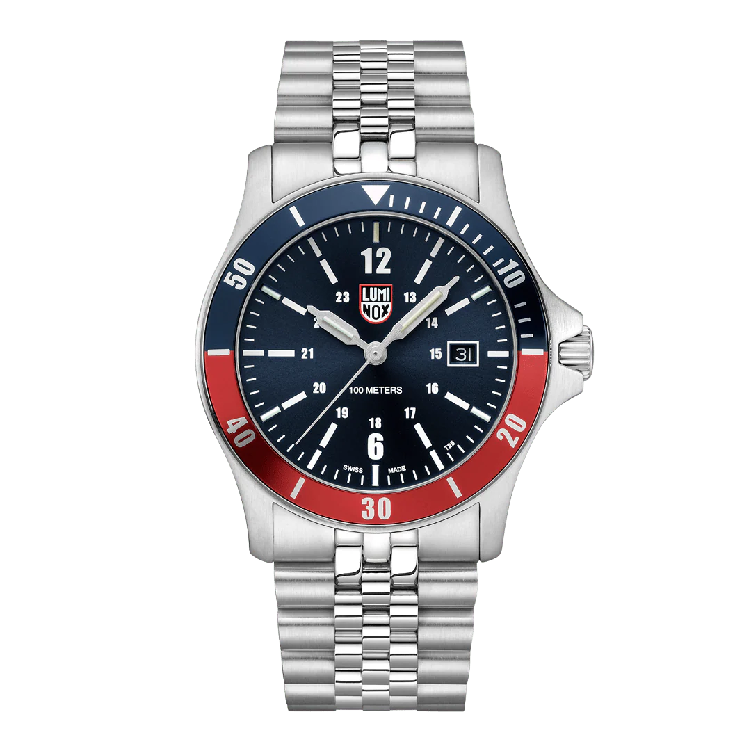 Luminox Nordic 0920 Quartz Stål, Pepsi Luminox
