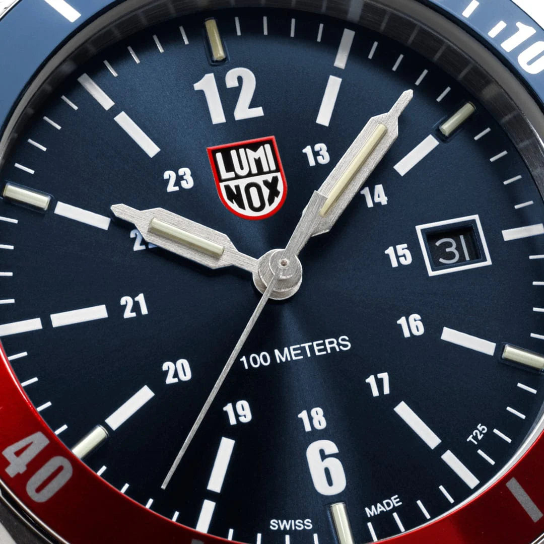 Luminox Nordic 0920 Quartz Stål, Pepsi Luminox