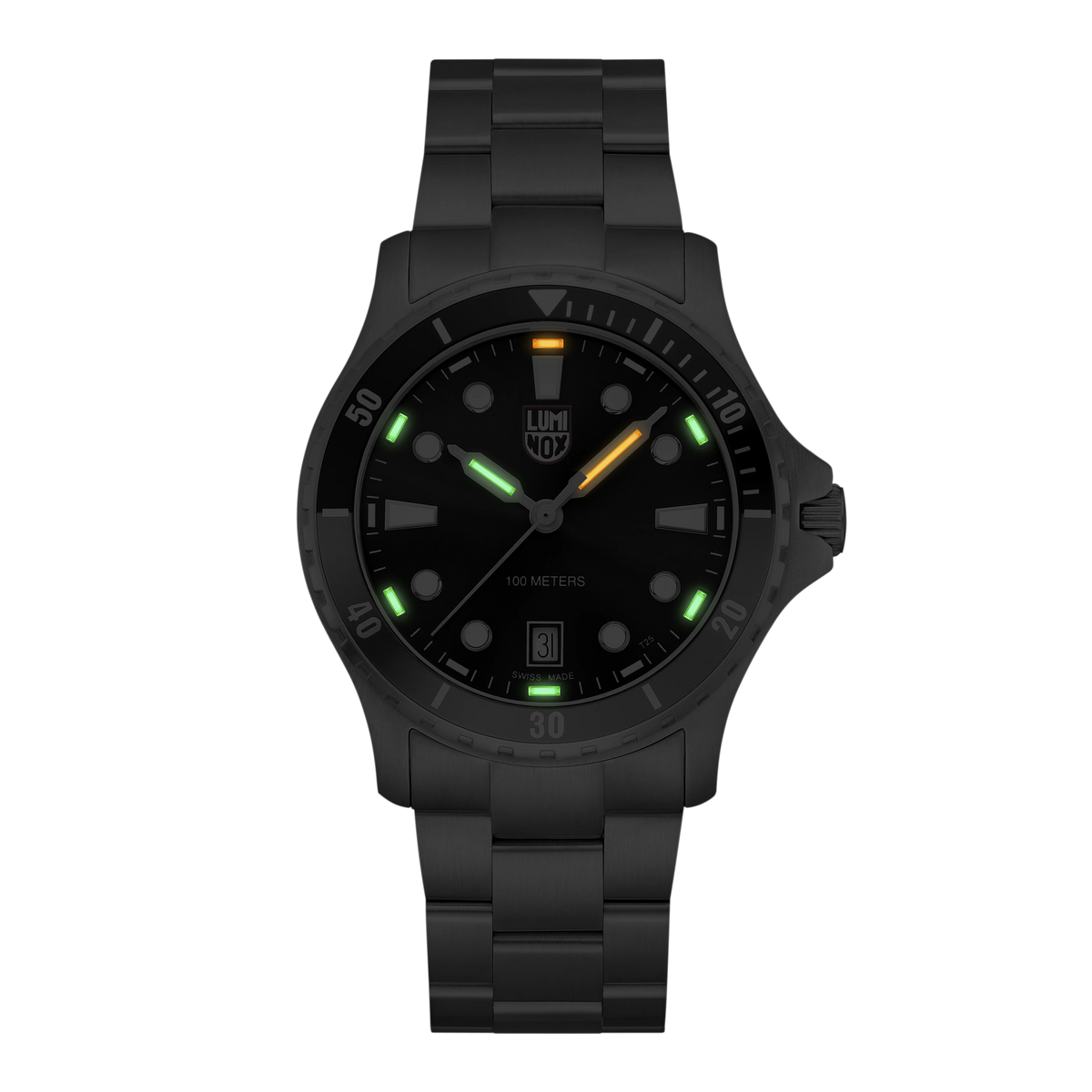 Luminox Nordic III SS, Sort Luminox