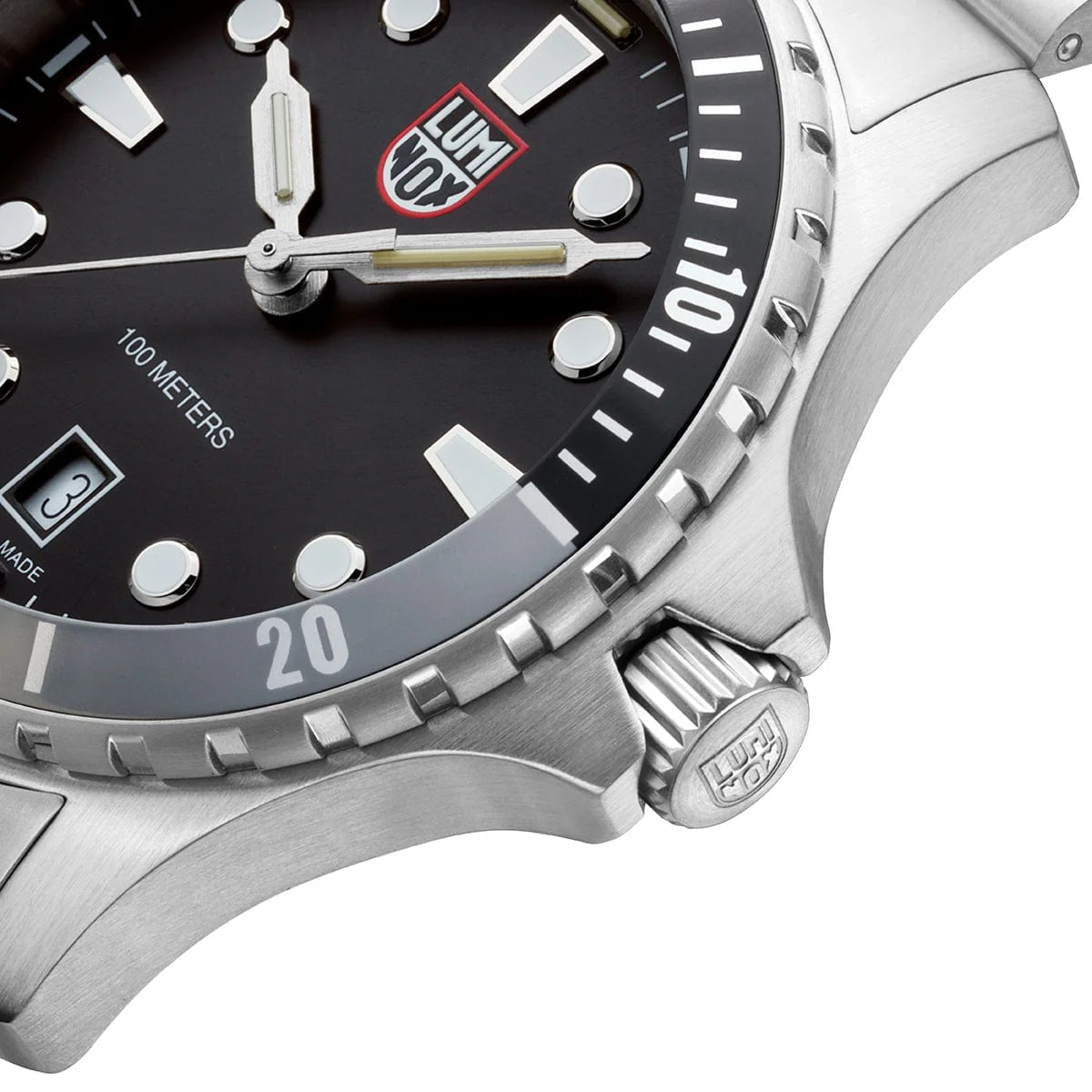 Luminox Nordic III SS, Sort Luminox