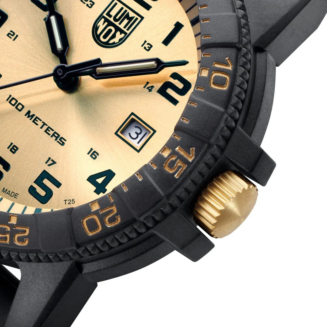 Luminox Leatherback Sea Turtle, Sort/Champagne Luminox
