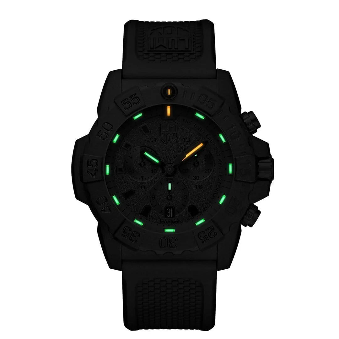 Luminox Navy Seal Sort/Rød, 45 mm Luminox