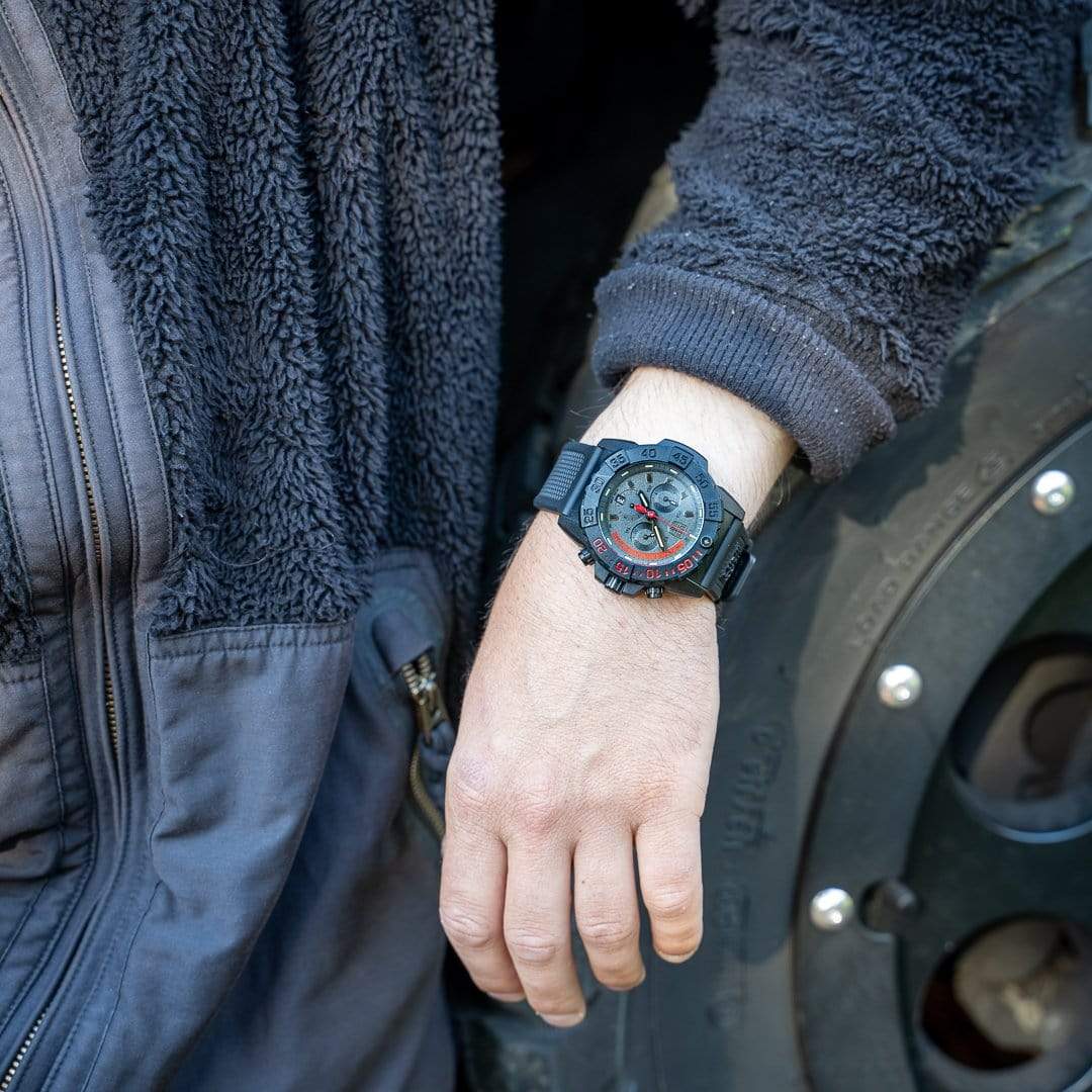 Luminox Navy Seal Sort/Rød, 45 mm Luminox
