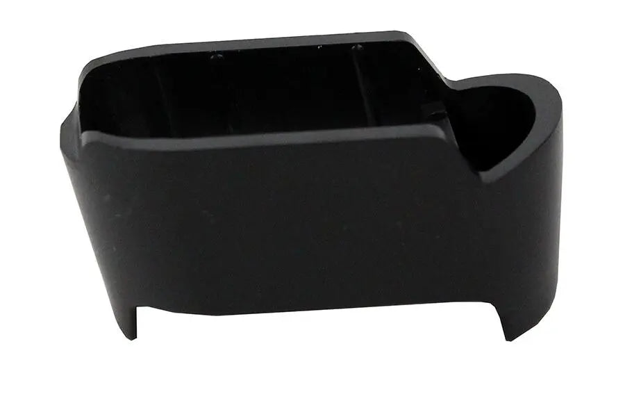 Magasinstykke G-Serie sort farve bagfra, til Glock pistoler.