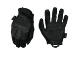 Et par sorte Mechanix Speciality Vent handsker set forfra.