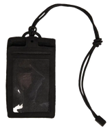 Mil-Tec ID Lomme med Lanyard, Sort Miltec