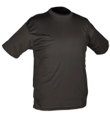 Mil-Tec Quick Dry T-shirt sort, hurtigttørrende, åndbar polyester til aktiv brug