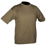 Mil-Tec Quick Dry T-shirt sort militær- og outdoorbeklædning