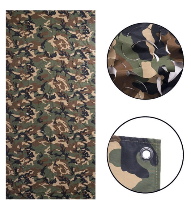 Miltec Woodland LaserCut Camoflagenet Miltec