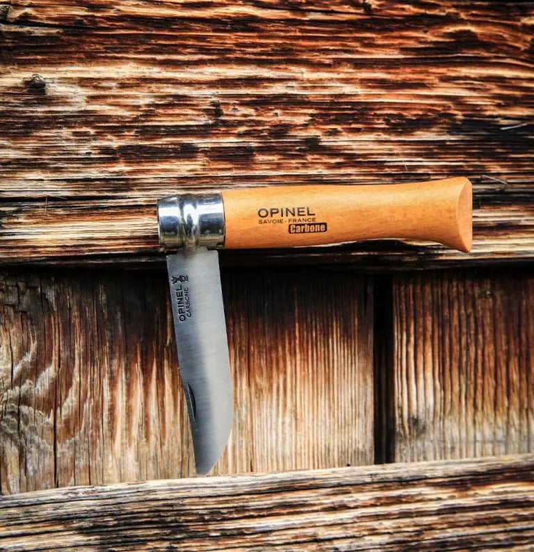 Opinel No. 8, Bøg, Foldekniv Opinel