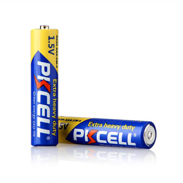 PK Cell Heavy Duty AAA batterier, 4 stk
