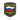 PVC-patch med russisk flag og kyrillisk tekst