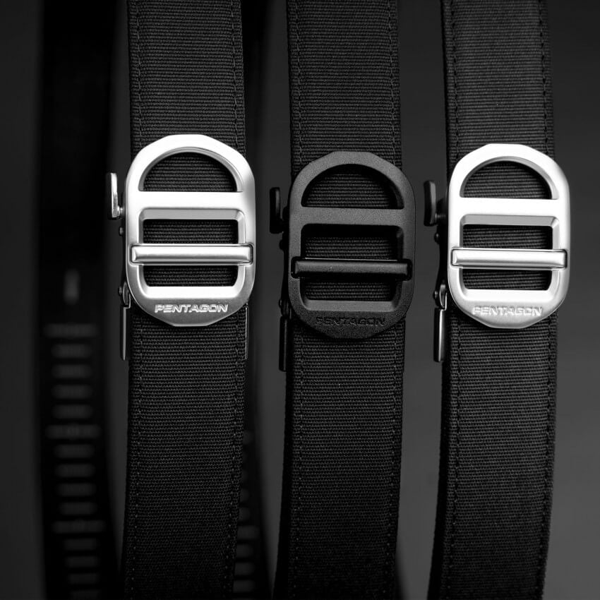 Pentagon Chuck Rachet Bælte, DRK Pentagon Tactical