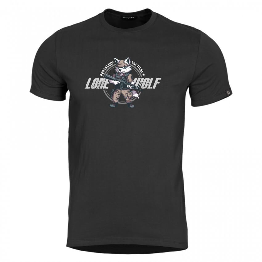 Pentagon Ageron T-Shirt, Lone Wolf Pentagon Tactical