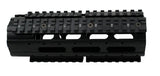 R.I.S til M4 airsoft gevær front, med monteringspunkter