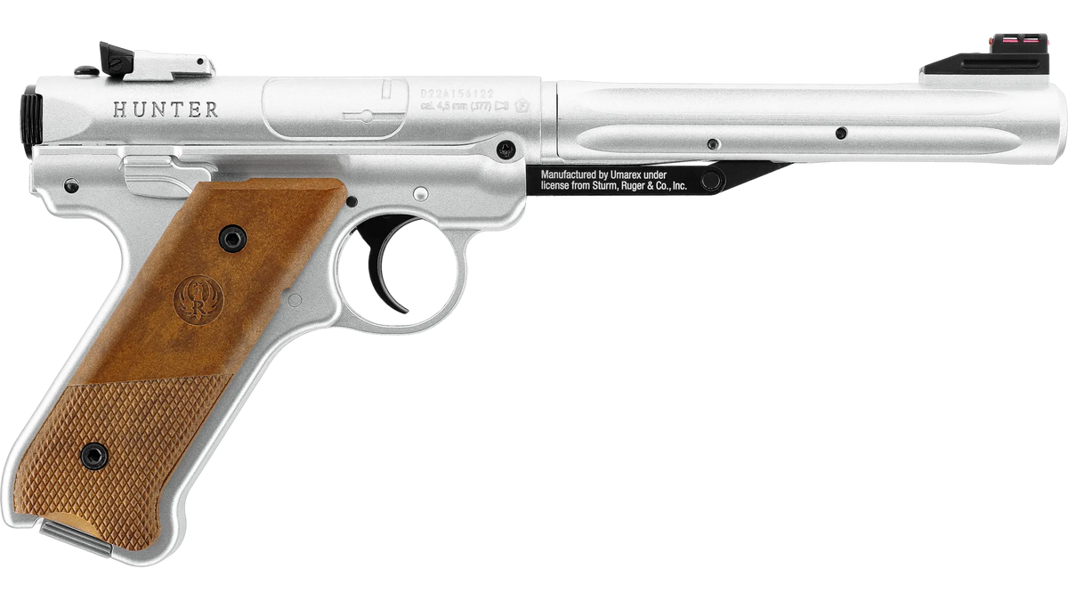 Ruger Mark IV, 4,5 mm, Sølv Umarex