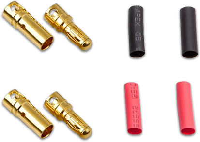Swiss Arms 3,5mm guldstik, 2 par