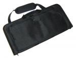 Sort geværtaske af Fidragon model ST50B-25, 64 cm lang