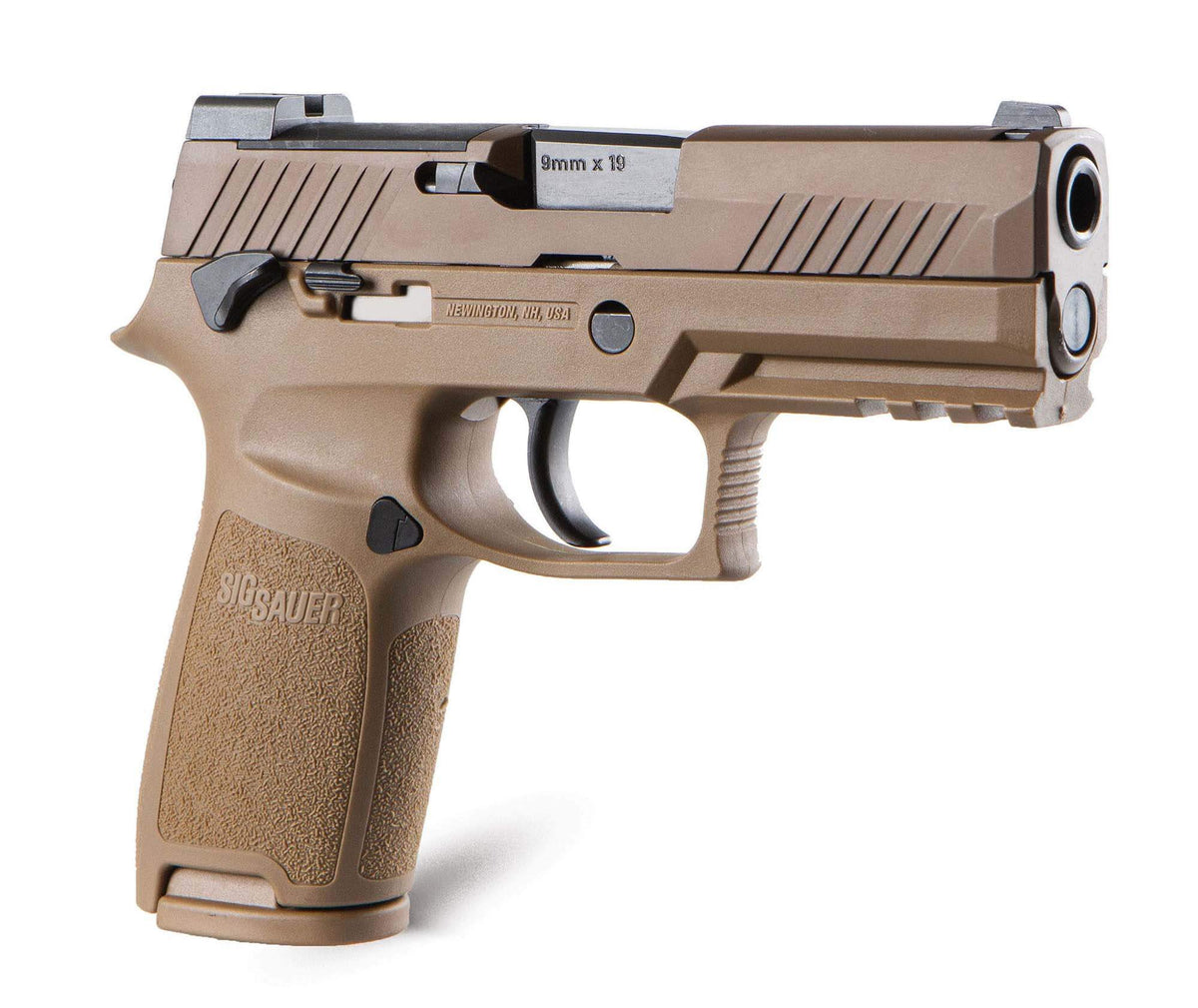 Sig Sauer Proforce M18 gas airsoft pistol i tan farve