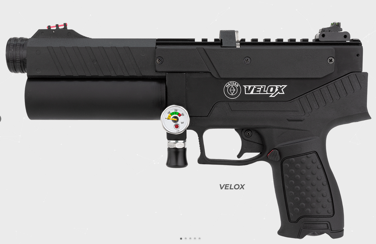 Hatsan Velox PCP Luftpistol, Sort Hatsan