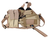 Skulderhylster i desert camouflagemønster til airsoft.