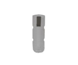 Stempel, letvægt standard Plastik Element