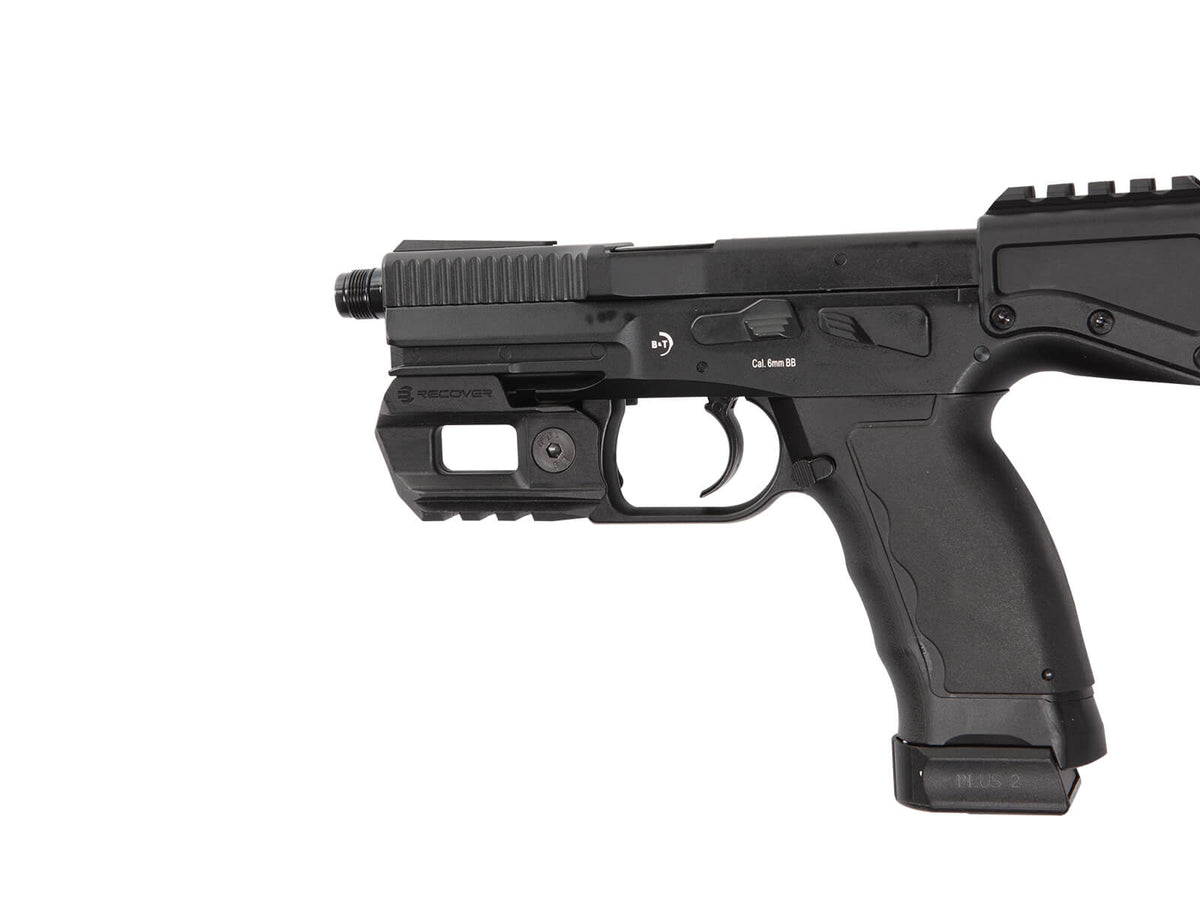 Strike Systems universal pistolhylster sort med bælteclips for airsoft