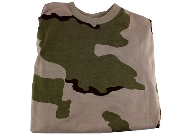 Miltec T-shirt, 3 farve, desert